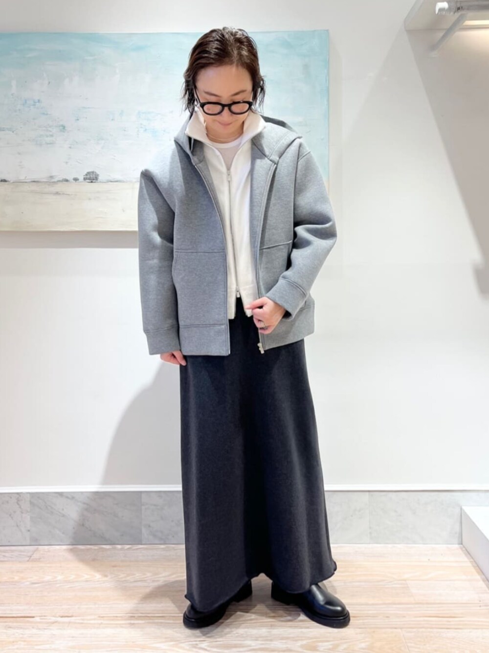 フーデッドブルゾン」の人気ファッションコーディネート - WEAR