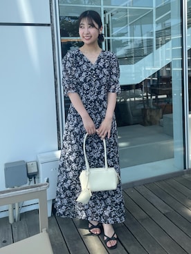 「アイテム（イヤリング）」を使った、abeさん（レディース・150cm）の夏コーディネート