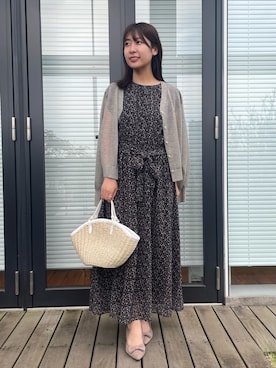 「アイテム（パンプス）」を使った、abeさん（レディース・150cm）の夏コーディネート