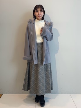 「アイテム（その他アウター）」を使った、abeさん（レディース・150cm）の秋コーディネート