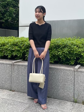 「デニムライク」｜abeさん（レディース・150cm）の春コーディネート