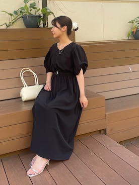 「フェミニンコーデ」｜abeさん（レディース・150cm）の夏コーディネート