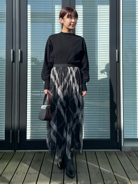 abeさん（レディース・150cm）の冬コーディネート