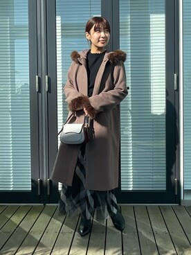 abeさん（レディース・150cm）の冬コーディネート