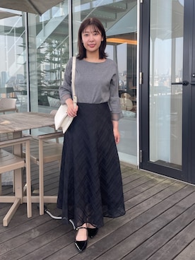 「アイテム（ハンドバッグ）」を使った、abeさん（レディース・150cm）の夏コーディネート