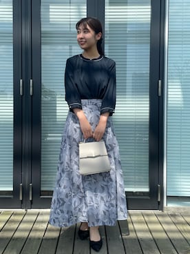「出勤コーデ」｜abeさん（レディース・150cm）の夏コーディネート