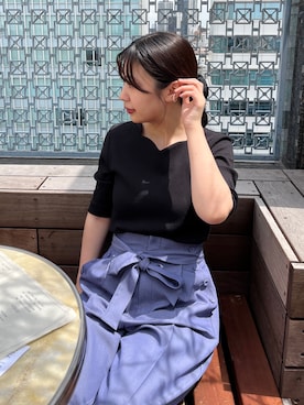 「デニムライク」｜abeさん（レディース・150cm）の春コーディネート