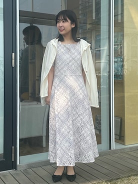 「春服」｜「アイテム（ブルゾン）」を使った、abeさん（レディース・150cm）の春コーディネート