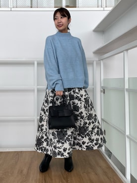 abeさん（レディース・150cm）の冬コーディネート