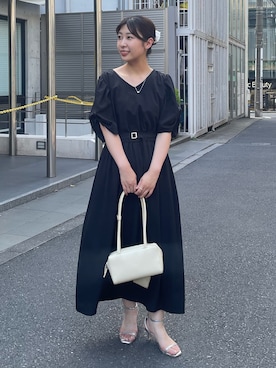 「アイテム（ハンドバッグ）」を使った、abeさん（レディース・150cm）の夏コーディネート