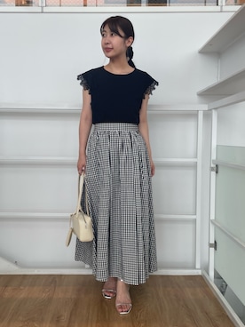 「お仕事スタイル」｜abeさん（レディース・150cm）の夏コーディネート