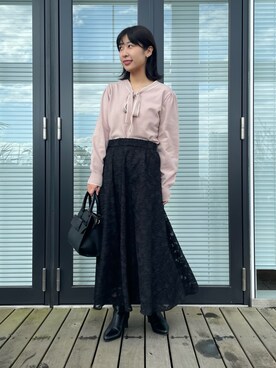 abeさん（レディース・150cm）の冬コーディネート