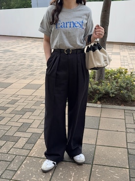 「adidas Originals（アディダスオリジナルス）のアイテム」を使った、namiさん（レディース・155cm）の秋コーディネート