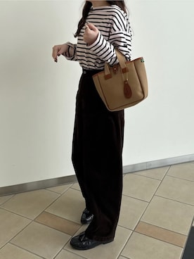 namiさん（骨格ストレート・レディース・155cm）の秋コーディネート