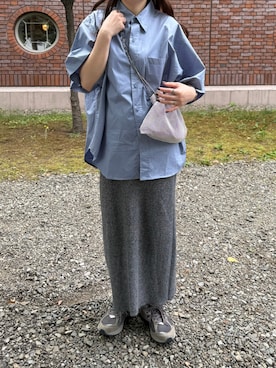 「NEW BALANCE（ニューバランス）のアイテム」を使った、namiさん（骨格ストレート・レディース・155cm）の夏コーディネート