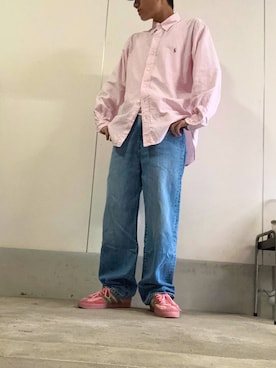 「RALPH LAUREN（ラルフ ローレン）のアイテム」を使った、NNOOさん（メンズ・165cm）の秋コーディネート