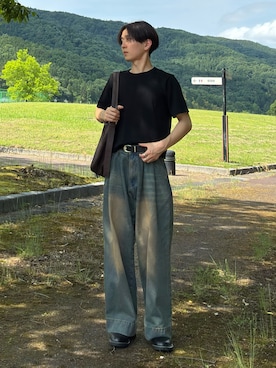 ukyさん（メンズ・164cm）の春コーディネート