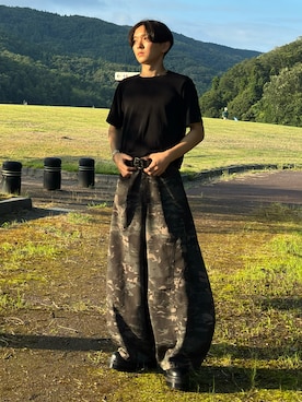 「アイテム（アクセサリー）」を使った、ukyさん（メンズ・164cm）の夏コーディネート
