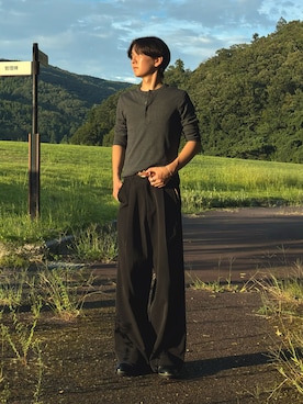 ukyさん（メンズ・164cm）の秋コーディネート