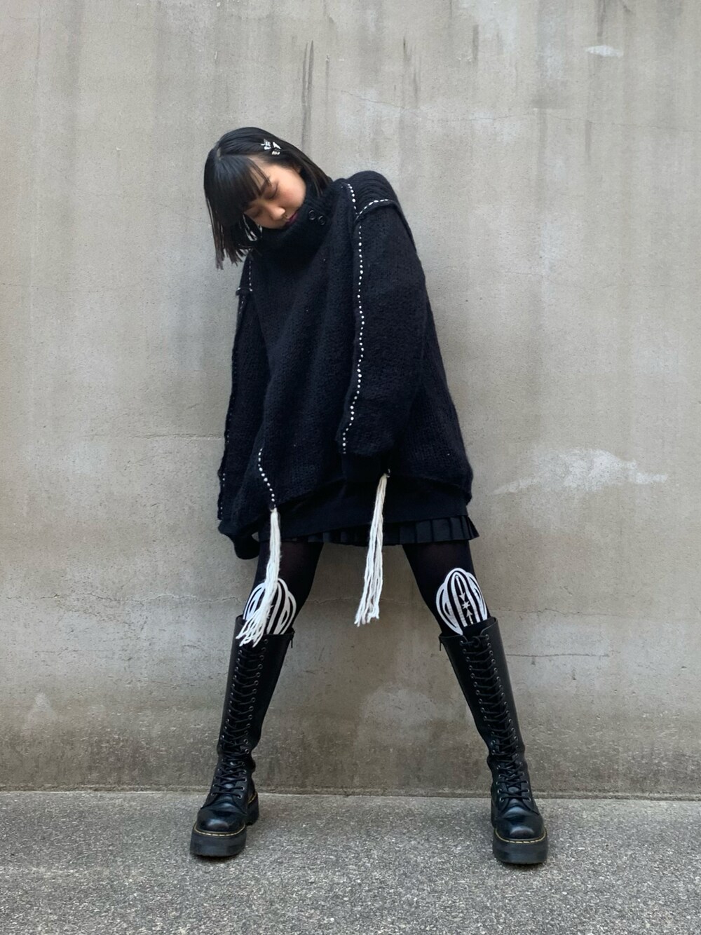 963｜PAMEO POSEのニット/セーターを使ったコーディネート - WEAR