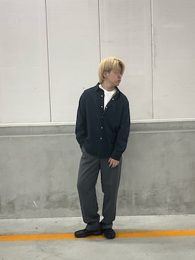 「ITEMS URBANRESEARCH（アイテムズ アーバンリサーチ）のアイテム」を使った、Haruさん（メンズ・172cm）の秋コーディネート