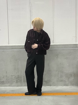 「ITEMS URBANRESEARCH（アイテムズ アーバンリサーチ）のアイテム」を使った、Haruさん（メンズ・172cm）の秋コーディネート