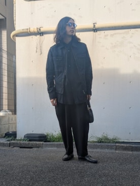 「アイテム（ミリタリージャケット）」を使った、issei19930924さん（メンズ・170cm）の秋コーディネート