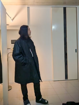 「シンプル」｜「アイテム（その他アウター）」を使った、issei19930924さん（メンズ・170cm）の冬コーディネート