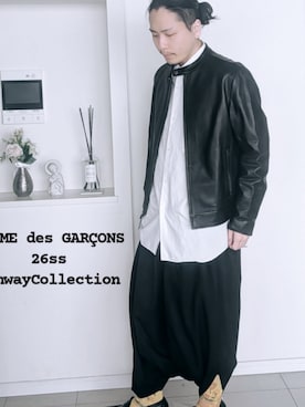 「COMOLI（コモリ）のアイテム」を使った、issei19930924さん（メンズ・170cm）の冬コーディネート