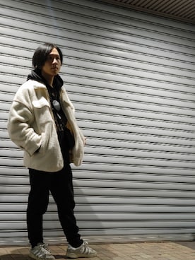 「adidas（アディダス）のアイテム（ブルゾン）」を使った、issei19930924さん（メンズ・170cm）の秋コーディネート
