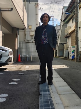 「417 EDIFICE（フォーワンセブンエディフィス）のアイテム」を使った、issei19930924さん（メンズ・170cm）の秋コーディネート