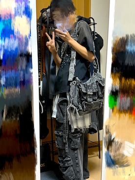 にーな。さん（骨格ウェーブ・メンズ・172cm・20代）の夏コーディネート