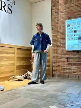 おぎさん（レディース・167cm）の春コーディネート