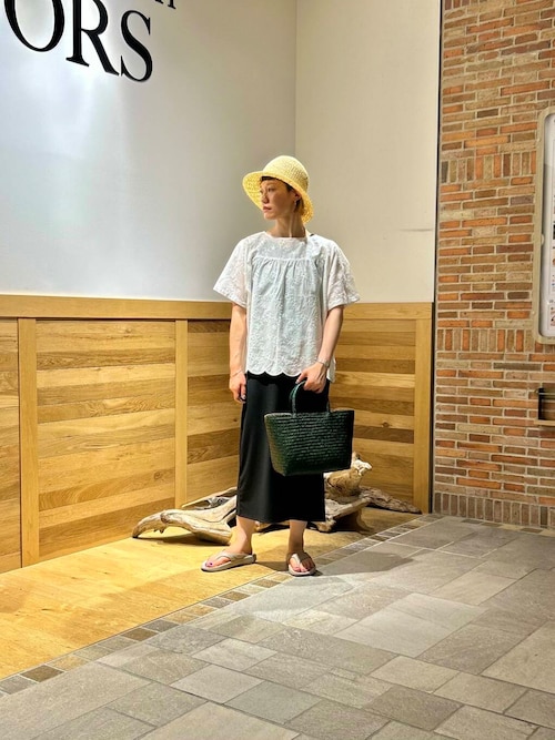 カラーシーグラストートバッグ