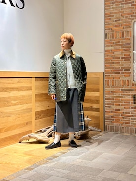 「アイテム（テーラードジャケット）」を使った、おぎさん（レディース・167cm）の秋コーディネート