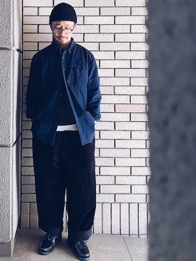 「アイテム（腕時計）」を使った、hiromeganeさん（メンズ・165cm）の秋コーディネート