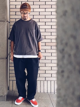「VANS(バンズ)のアイテム」を使った、hiromeganeさん(メンズ・165cm)の秋コーディネート