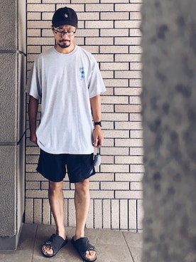 「SEIKO（セイコー）のアイテム」を使った、hiromeganeさん（メンズ・165cm）の夏コーディネート