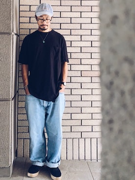 「アイテム（ブレスレット）」を使った、hiromeganeさん（メンズ・165cm）の秋コーディネート