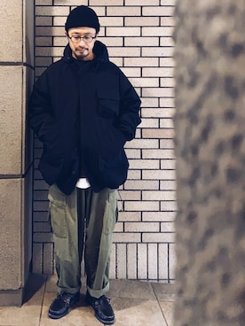 「アイテム（腕時計）」を使った、hiromeganeさん（メンズ・165cm・40代）の冬コーディネート