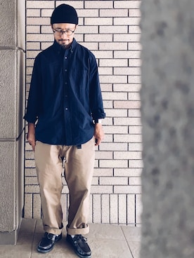 hiromeganeさん（メンズ・165cm）の秋コーディネート