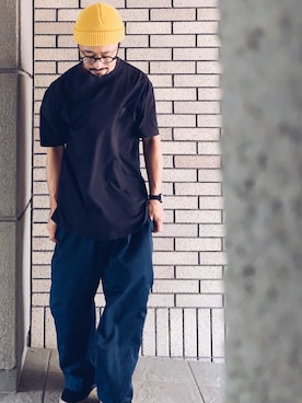 「SEIKO（セイコー）のアイテム」を使った、hiromeganeさん（メンズ・165cm）の夏コーディネート