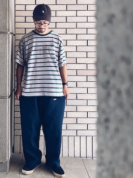 「CASIO(カシオ)のアイテム」を使った、hiromeganeさん(メンズ・165cm)の夏コーディネート