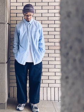 hiromeganeさん（メンズ・165cm）の冬コーディネート