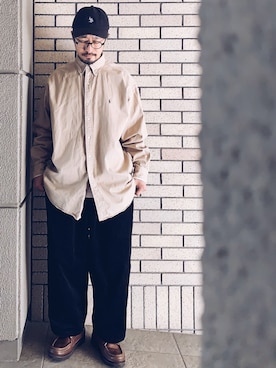 「アイテム（財布）」を使った、hiromeganeさん（メンズ・165cm）の春コーディネート