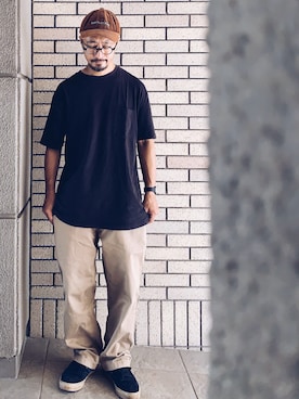 「CASIO(カシオ)のアイテム」を使った、hiromeganeさん(メンズ・165cm)の秋コーディネート
