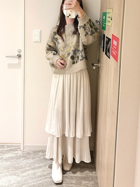 「A part by（アパートバイ）のアイテム」を使った、　　syamoさん（骨格ウェーブ・レディース・165cm）の冬コーディネート