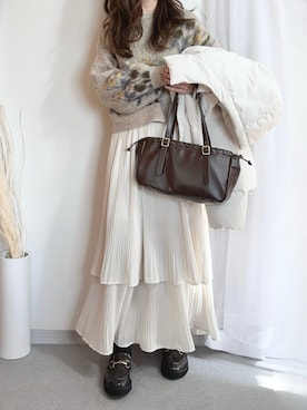「A part by（アパートバイ）のアイテム」を使った、　　syamoさん（骨格ウェーブ・レディース・165cm）の冬コーディネート