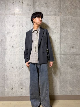 とーごさん（メンズ・178cm）の冬コーディネート