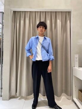 「アイテム（その他シューズ）」を使った、とーごさん（メンズ・178cm）の夏コーディネート